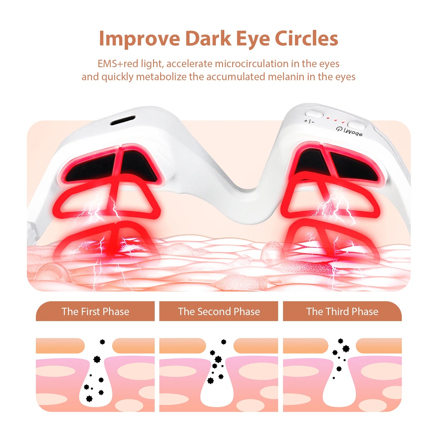 Luxios Pro™ Red Light Therapy Eye Mask