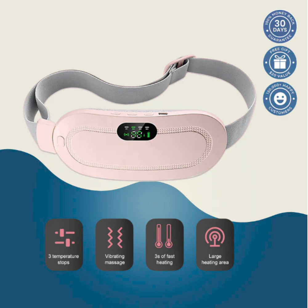 Luxios Pro™ Heated Menstrual Massage Belt