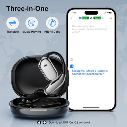 Luxios Pro™ AI Translator Earbuds 3.0