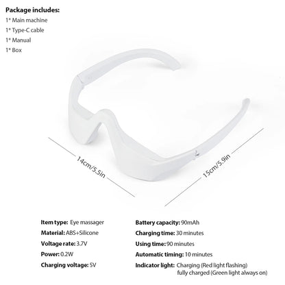 Luxios Pro™ Red Light Therapy Eye Mask
